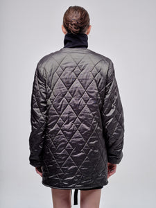 Quilted Jacket In Dark Green