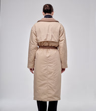 Load image into Gallery viewer, Oversized Winter Puffer Coat in Beige
