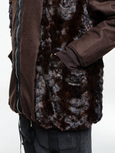 Load image into Gallery viewer, Reversible Wool And Mink Fur Coat
