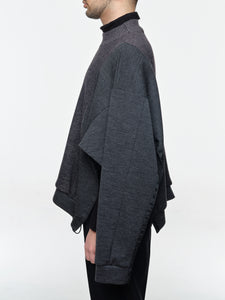 Wool-Blend Jumper/Cape