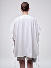 Load image into Gallery viewer, Cape T-shirt With Anime Embroidery Detail
