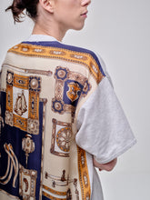 Load image into Gallery viewer, Cotton Piqué T-shirt With Equestrian Print Detail
