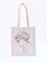 Load image into Gallery viewer, Cotton Tote Bag With Embroidery Detail
